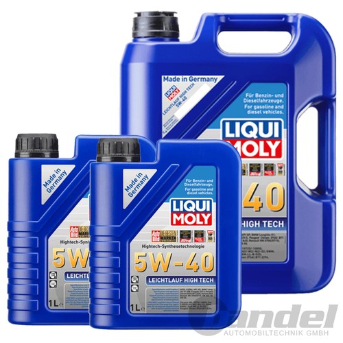 1x5l 2x1l liqui moly motoröl - moly,