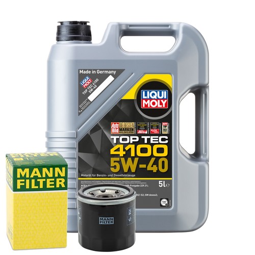 Motoröl 5w40 liqui moly - moly, top