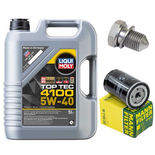 Motoröl filter set - liqui, moly